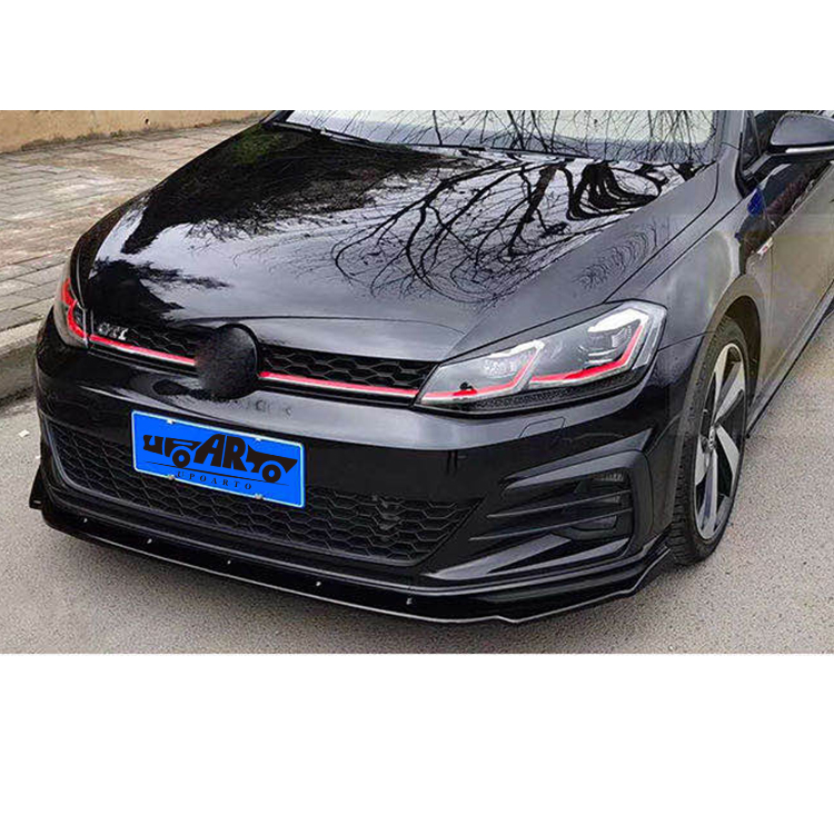Golf 7 7.5 R/R-Line/GTI Injection Molding Front Bumper Lip 17-20 Golf 7 7.5 R/R-Line/GTI Injection Molding Front Bumper Lip 17-20