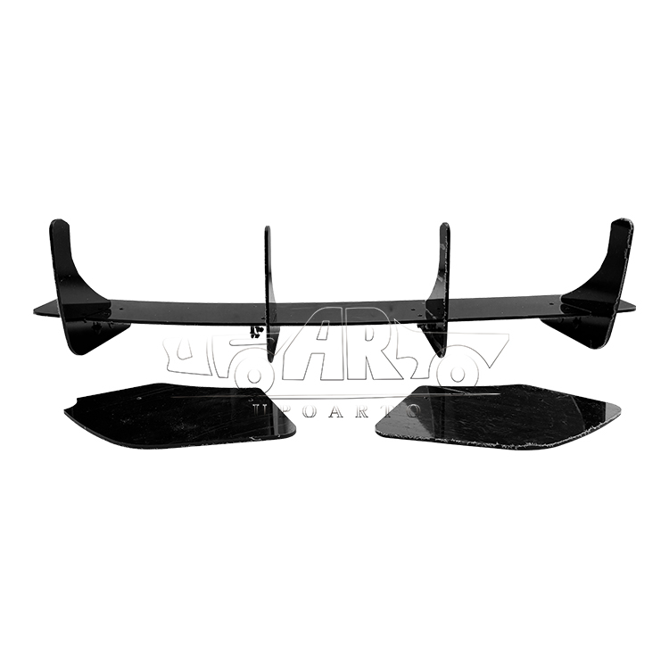 VW Scirocco 4 Sections Rear Diffuser