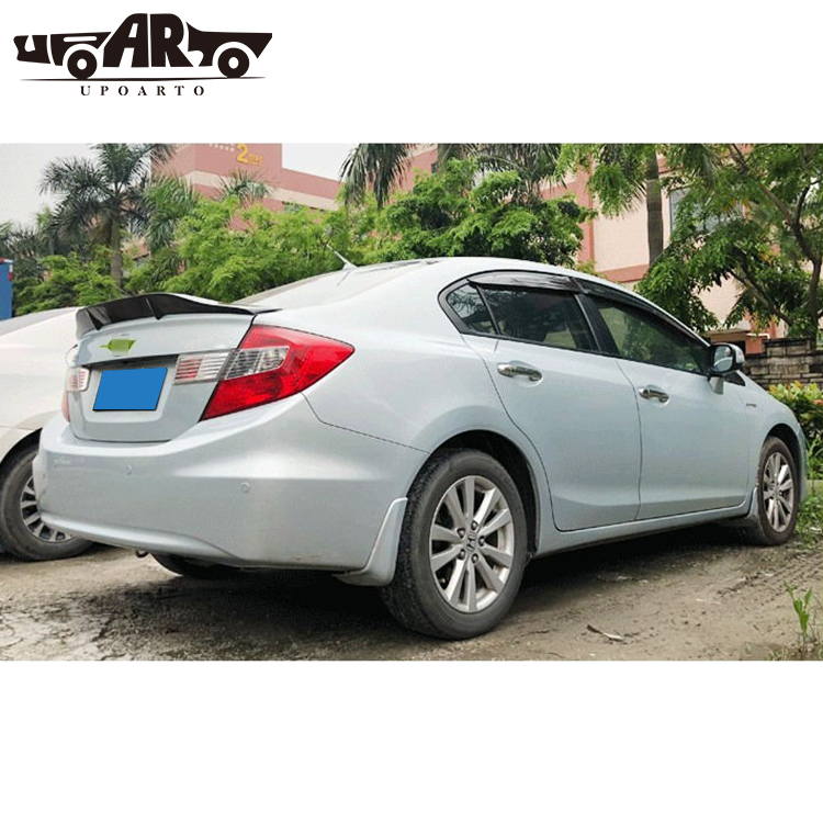 2012-2013 Honda Civic 9TH R Style Rear Spoiler ABS