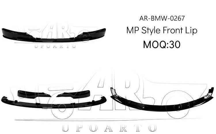 2009-2012 BMW 3 Series E90 LCI MP Style Front Lip