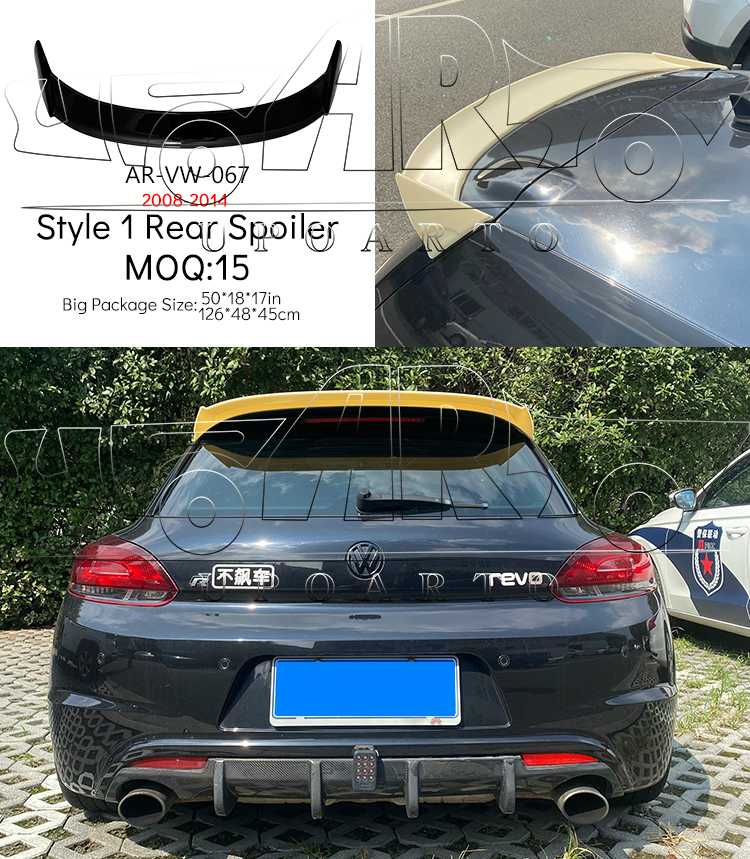 Scirocco mk2 spoiler