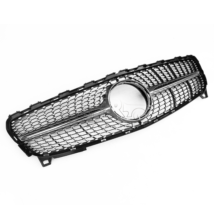 Diamond Style Plastic Front Bumper Grille Benz A Class W176 2016-2018