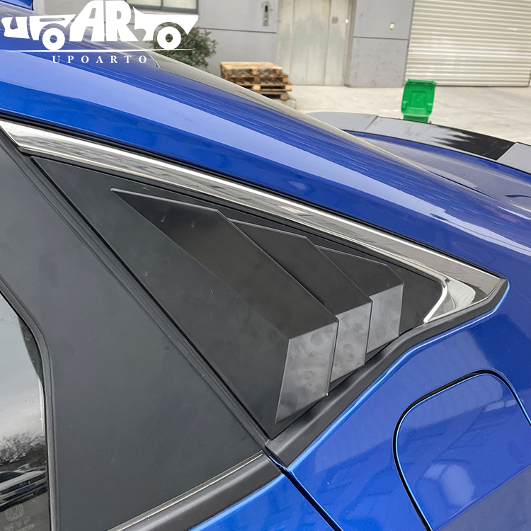 HAOSHENG Plastic Mustang Style Add-on Rear Window Louver Cover Trim Honda Civic 2022