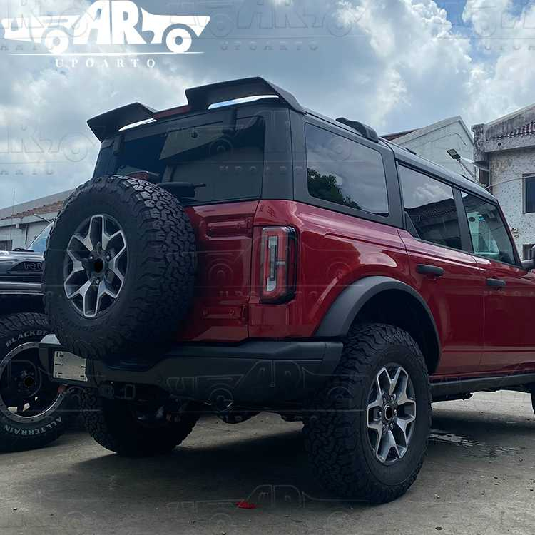 Ford Bronco Rear Spoiler With Brake Lamp 2021+
