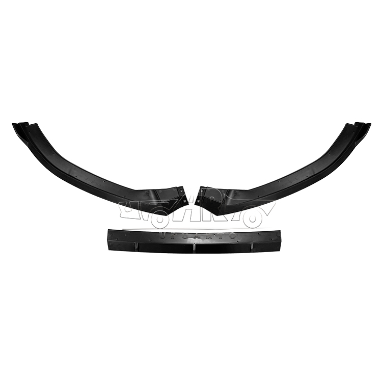 Audi A6 C7 S-Line Sedan Avant 3 Parts Plastic Front Lip 2014-2017