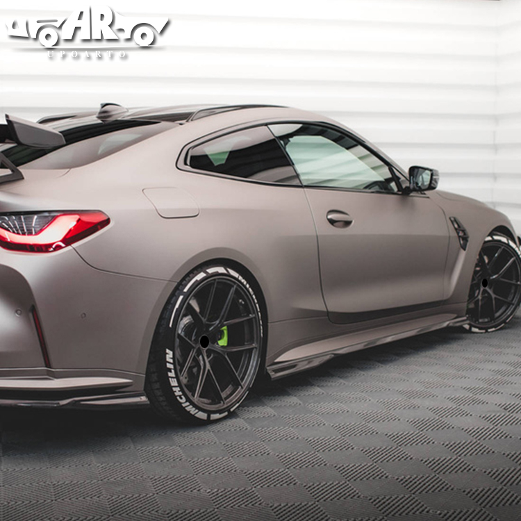 BMW M4 G82 Coupe M4 G83 Convertible Plastic Side Skirt 2020+