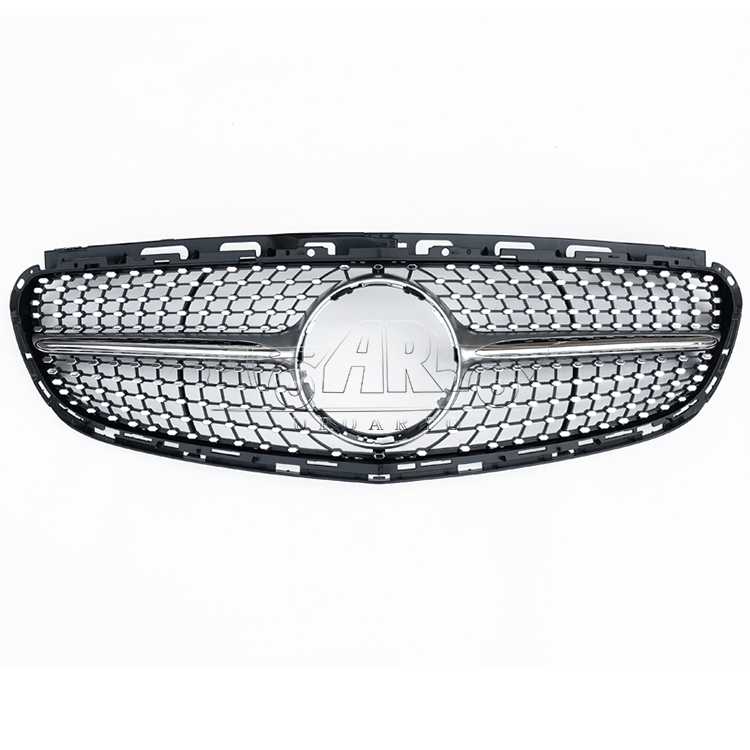Diamond Style Plastic Front Grille Benz E Class W212 2014-2016