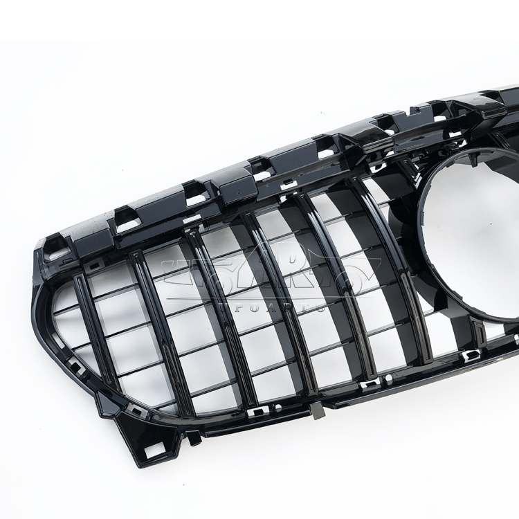 HAOSHENG Plastic GTR Style Add-on Front Grill Benz CLA W117 2016-2019