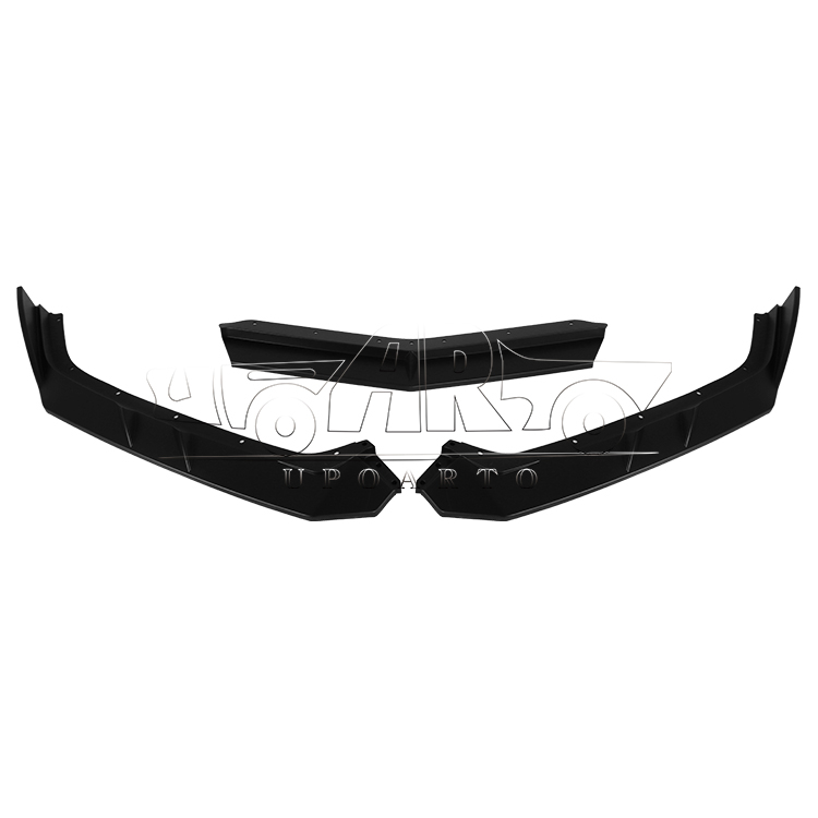 Chevrolet Corvette C8 Plastic 3 Parts Front Lip Splitter 2020-2025