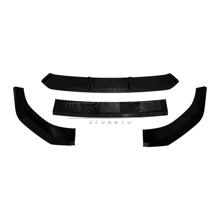 HAOSHENG Plastic Add-on Front Bumper Lip Audi Q7 S-Line 4M 2020+