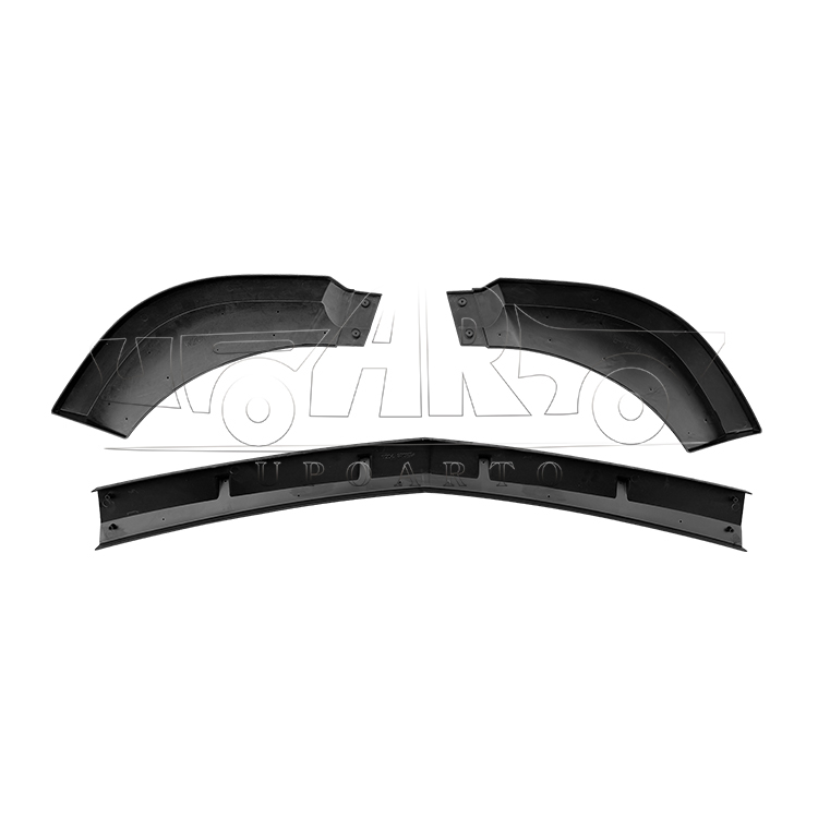 Mercedes BenZ C-class W204 AMG ABS 3 Parts Front Lip 2007-2013