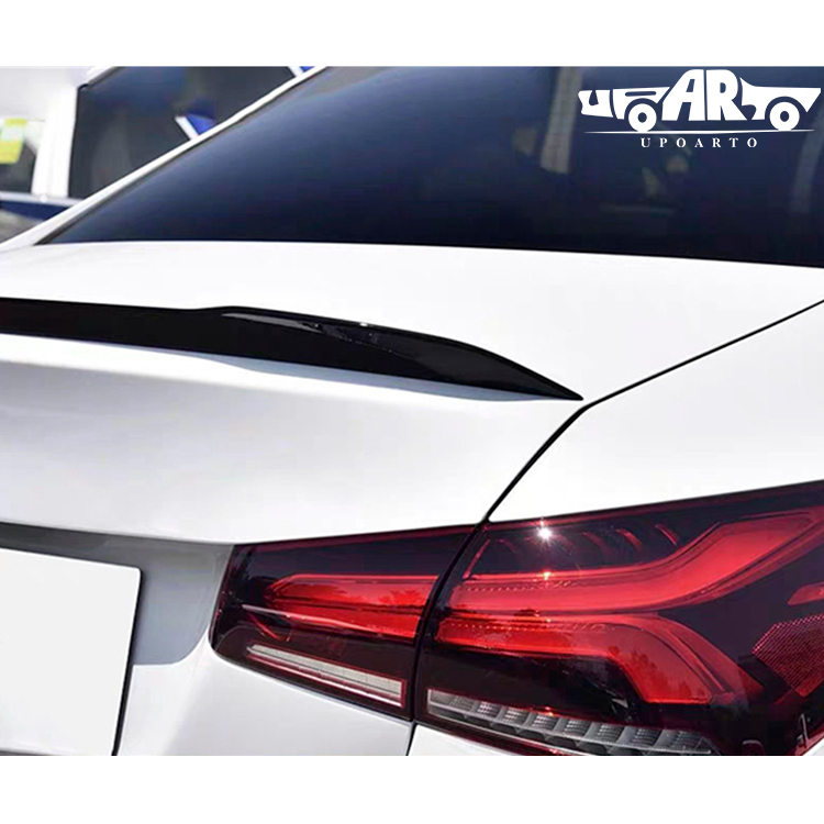 HAOSHENG ABS AMG Style Add-on Rear Trunk Spoiler Mercedes Benz A-Class A35 Saloon