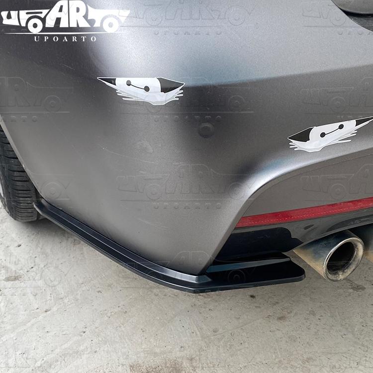 BMW 3 Series F30 Rear Side Wrap Angle Splitter 2012-2018