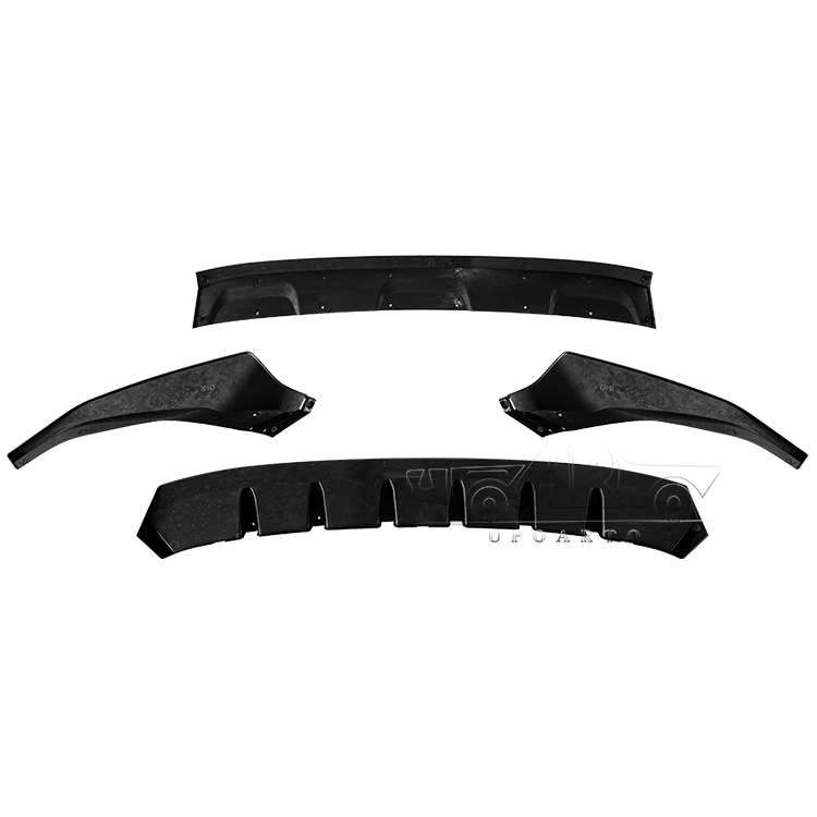 Audi Q8 4PCS Front Bumper Lip for 2018+ 