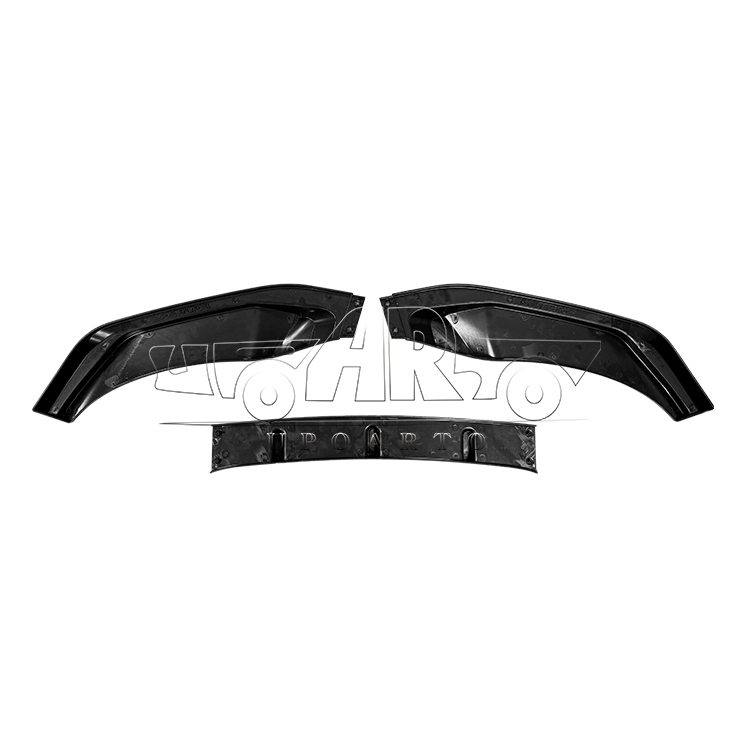 BMW F87 M2 3 Parts Front Lip ABS Carbon Fiber 2016-2018