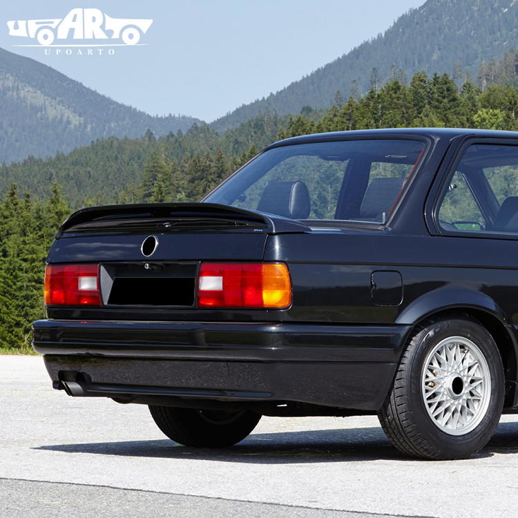 HAOSHENG ABS Mtech 2 Style Add-on Rear Wing BMW 3 Series E30 Saloon Coupe Cabrio 1983-1993