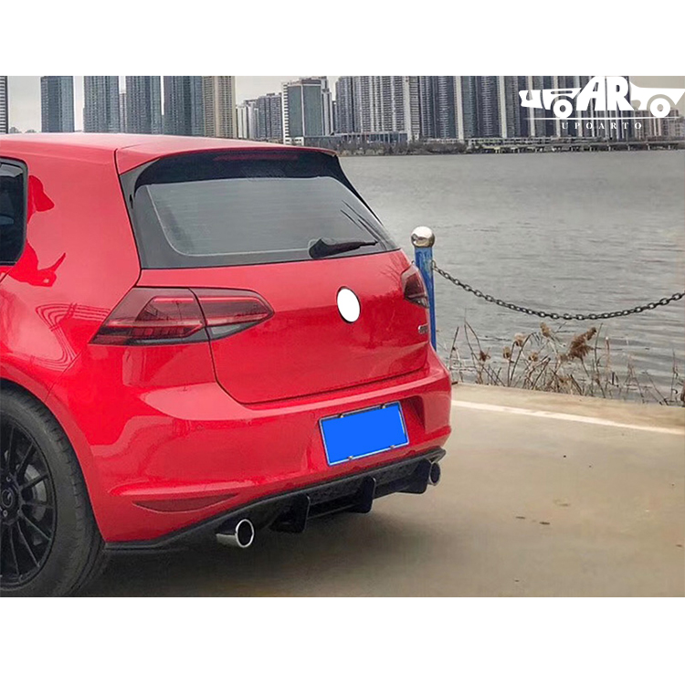 17 - 20 VW MK7.5 GTI Rear Bumper Diffuser 17 - 20 VW MK7.5 GTI Rear Bumper Diffuser