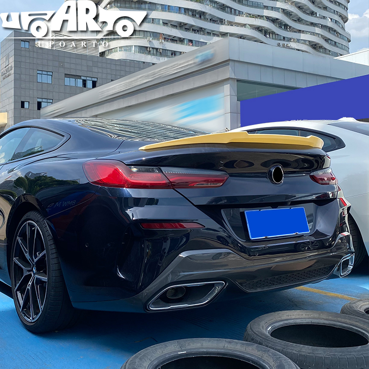 BMW 8 Series Coupe G15 V Style ABS Rear Trunk Spoiler 2018+