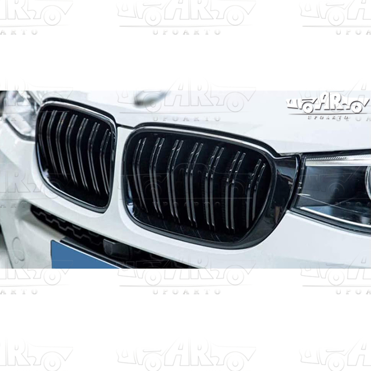 2014-2017 BMW X3 F25 Front Grille Glossy Black
