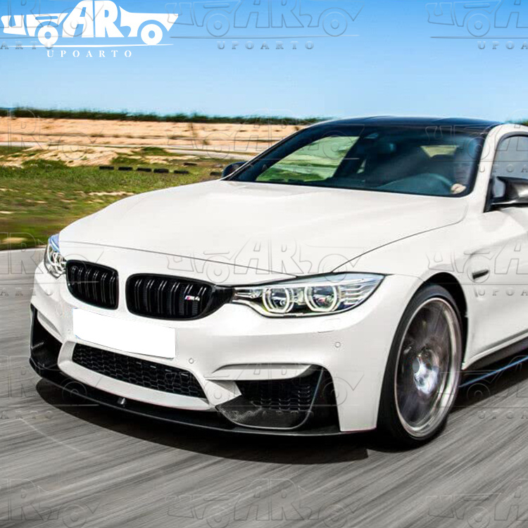 HAOSHENG ABS MP Style Add-on Front Bumper Lip BMW F80 M3 F82 M4 2014-2020