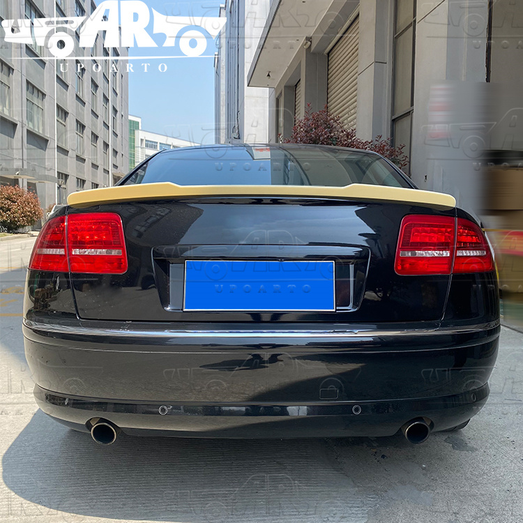 2005-2009 Audi A8 D3 Rear Trunk Spoiler ABS