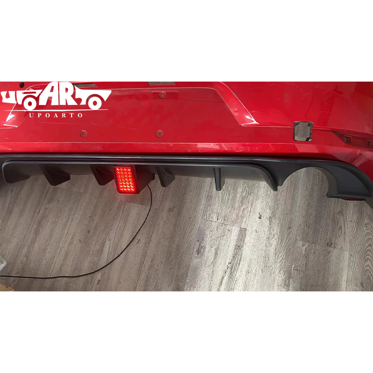Golf 7.5 TCR Rear Bumper Lip With Light Golf 7.5 TCR Rear Bumper Lip With Light