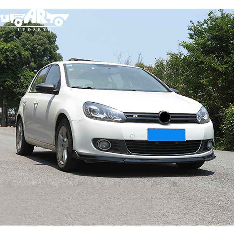 HAOSHENG VW Volkswagen Golf 6 MK6 3-Part Front Bumper Lip