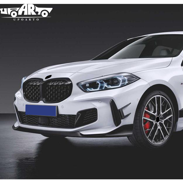 2019-2022 BMW 1 Series F40 Hatchback Front Lip 3 Sections Plastic