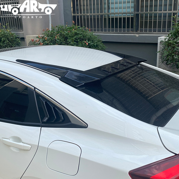 HAOSHENG ABS Typer Style Add-on Roof Wing Honda 10th Civic 2016-2020