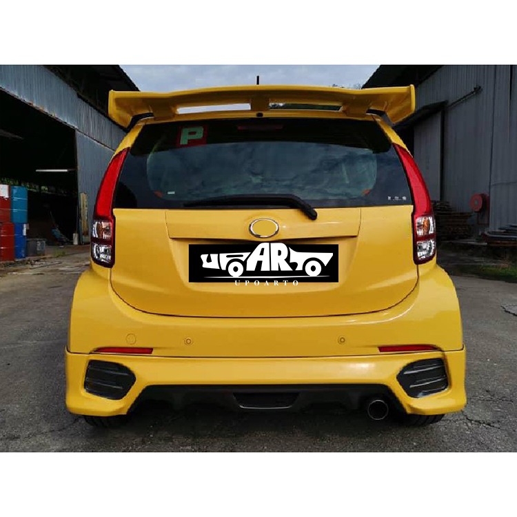 2011-2014 Original Factory Style Rear Spoiler for Perodua Myvi SE Extreme ABS