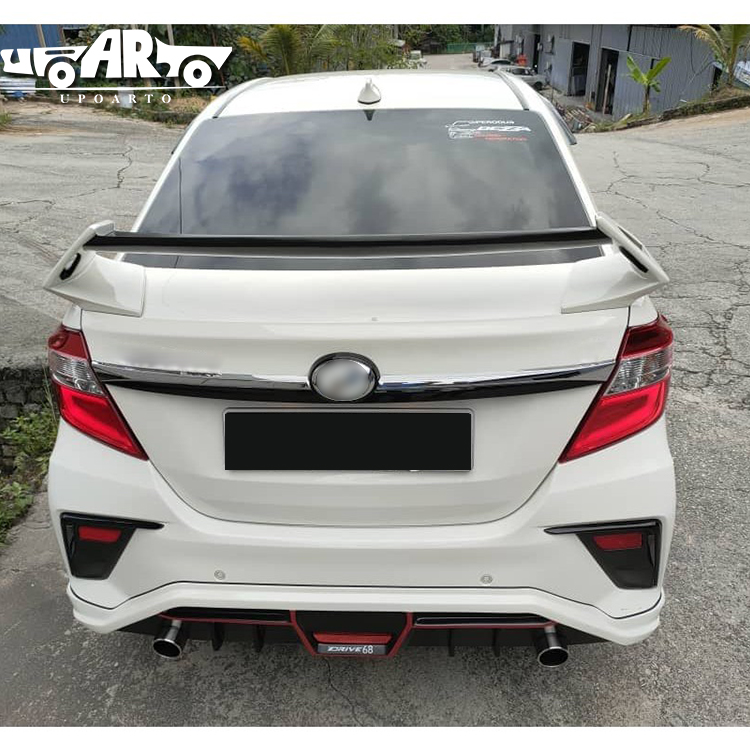 Perodua Bezza Galaxy X Style ABS Rear Ducktail Spoiler 2014-2021