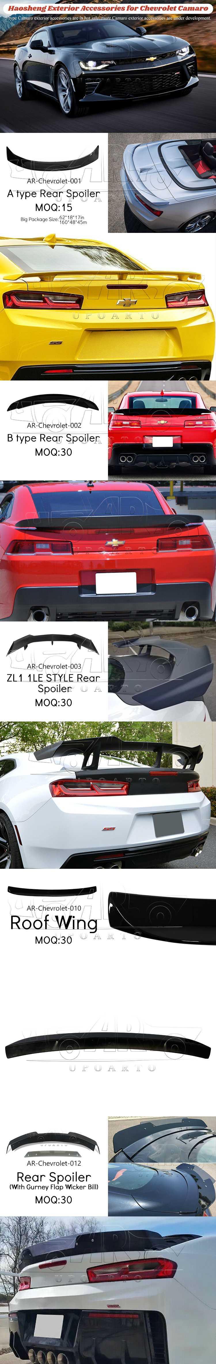 Chevrolet Chevy Camaro 2016-2021 Exterior Accessories