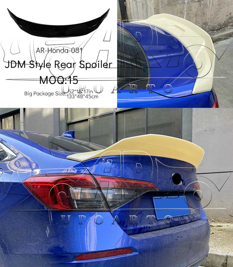 Civic JDM Rear Spoiler Civic JDM Rear Spoiler