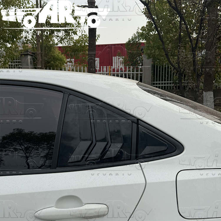Toyota Corolla Sedan Rear Window Louver Trim 2019-2023