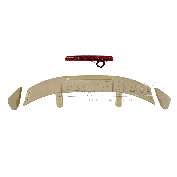 Hatchback ABS 6 Generation Universal Rear Wing Spoiler With Lamp