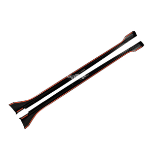 Modulo Style Plastic Side Skirts Honda Civic 2022