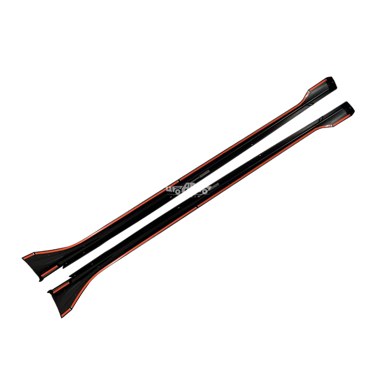 Modulo Style Plastic Side Skirts Honda Civic 2022