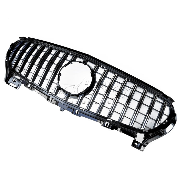 HAOSHENG Plastic GTR Style Add-on Grille Benz AMG GT 2-Door 2015-2017
