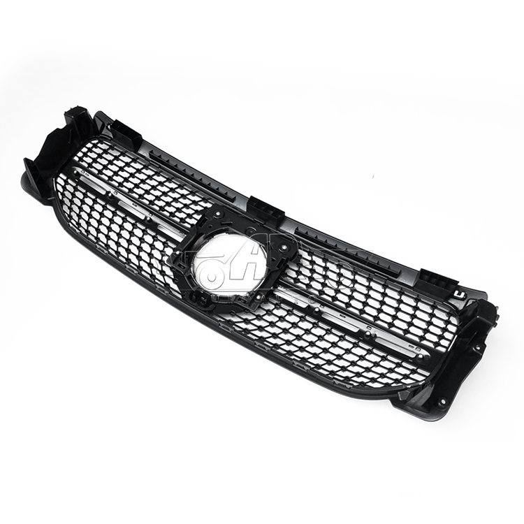 HAOSHENG Plastic Diamond Style Add-on Front Grill Benz GLB X247 2020+