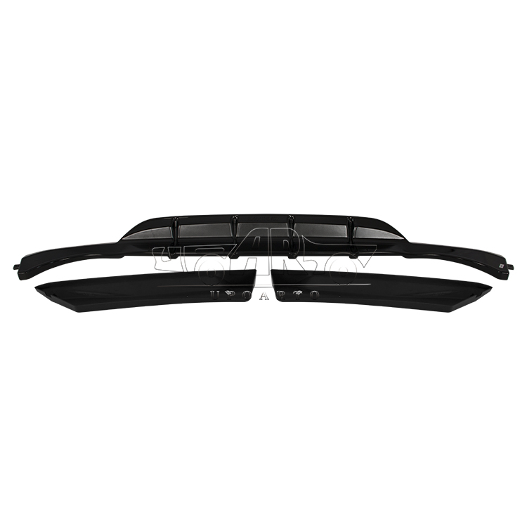 Mercedes Benz E Class W214 Plastic Rear Lip And Rear Side Splitter 2024+