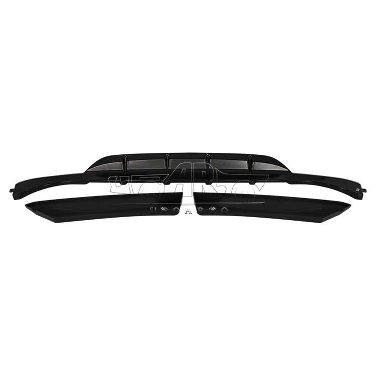 Mercedes Benz E Class W214 Plastic Rear Lip And Rear Side Splitter 2024+