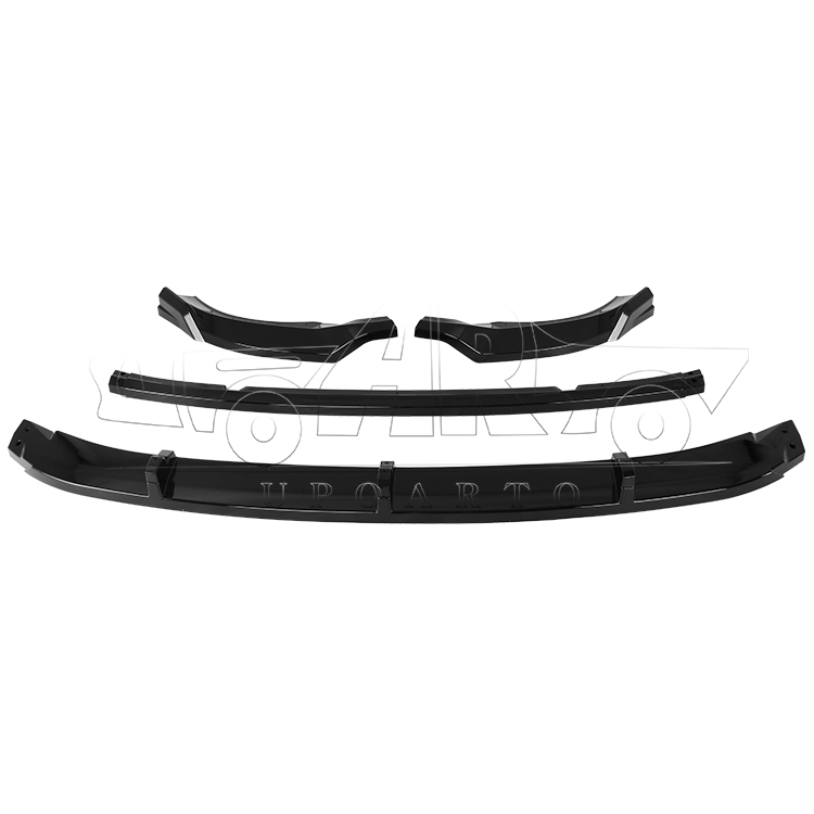 Audi E-Tron Srandard Car Plastic 4 Sections Front Lip 2019-2022