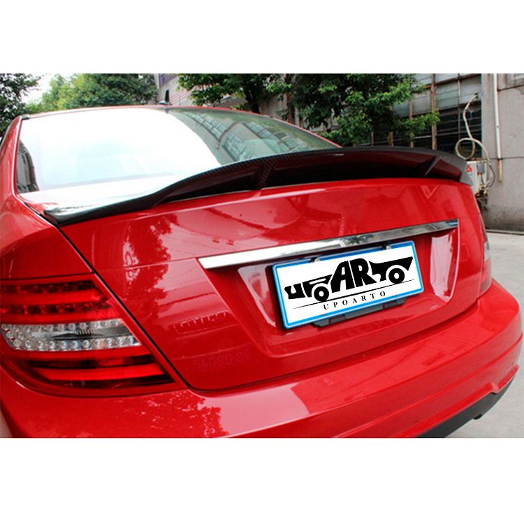 HAOSHENG ABS R Style Add-on Rear Spoiler Mercedes Benz C-Class W204 2007-2013