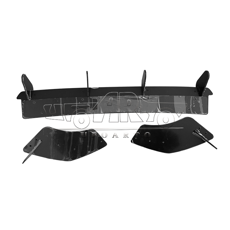V2 Style Plastic Rear Bumper Blade Diffuser VW Golf 7 GTI