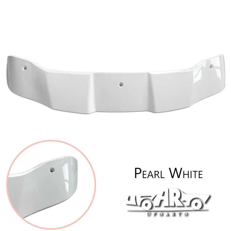 pearl white spoiler
