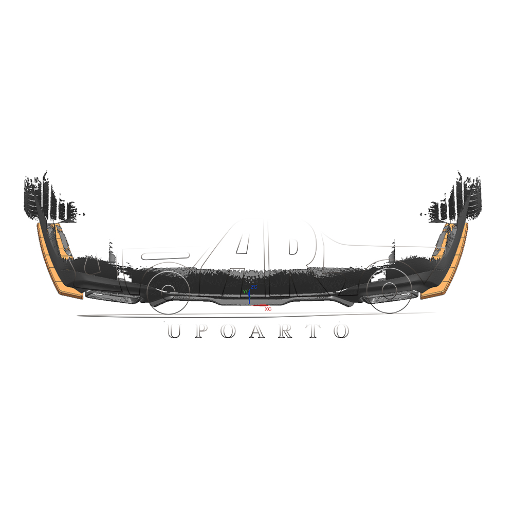 BMW 2 Series F44 Gran Coupe M235i Plastic Rear Wrap Angle 2020-2024