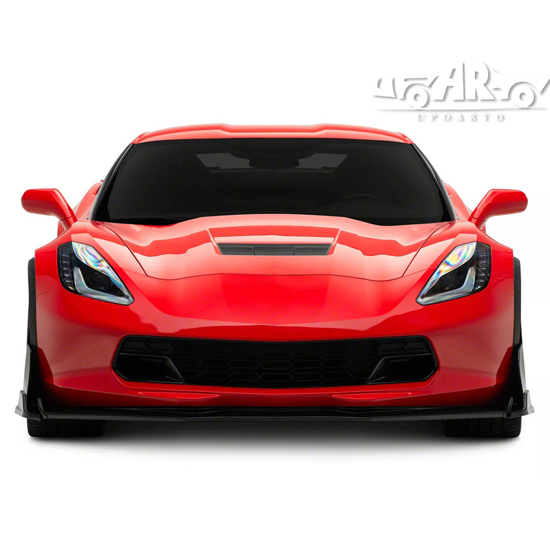 Chevrolet Corvette C7 Plastic 5PCS Front Bumper Lip 2014-2019