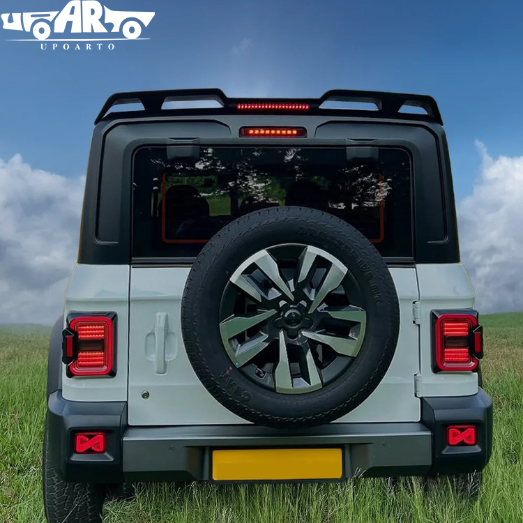 Mahindra Thar Roxx 5-Door ABS Rear Spoiler With Lamp 2024+