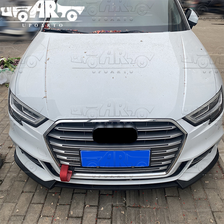 Audi A3 8V S-line S3 Hatchback Front Bumper Lip 2017-2020