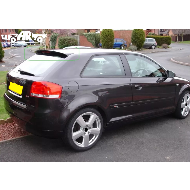 HAOSHENG ABS S3 Style Add-on Rear Spoiler Audi A3 8P Hatchback 2003-2011